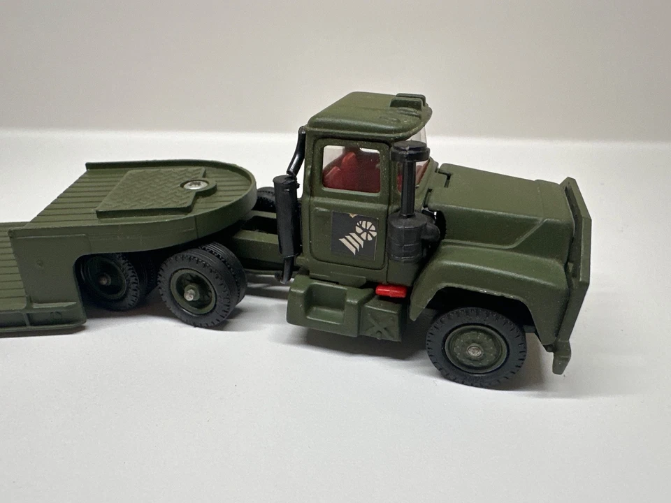Vintage Corgi Major Military Mack Tank Transporter Truck GT Britain - Image 2 of 4