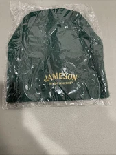 JAMESON  Irish Whiskey Beanie Green Knit Cap St. Patrick’s Day NEW