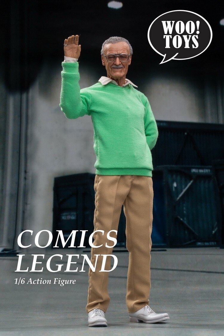 Woo Toys 1/6 WO-001 Comics Legend アクションフ Woo Toys WO-001 1/6 DC Comics Legends Character Stan Lee