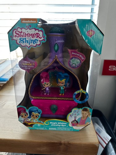 NEW Shimmer and Shine Magic Wishes Jewelry Box Music, Ring, Movement - Picture 4 of 7