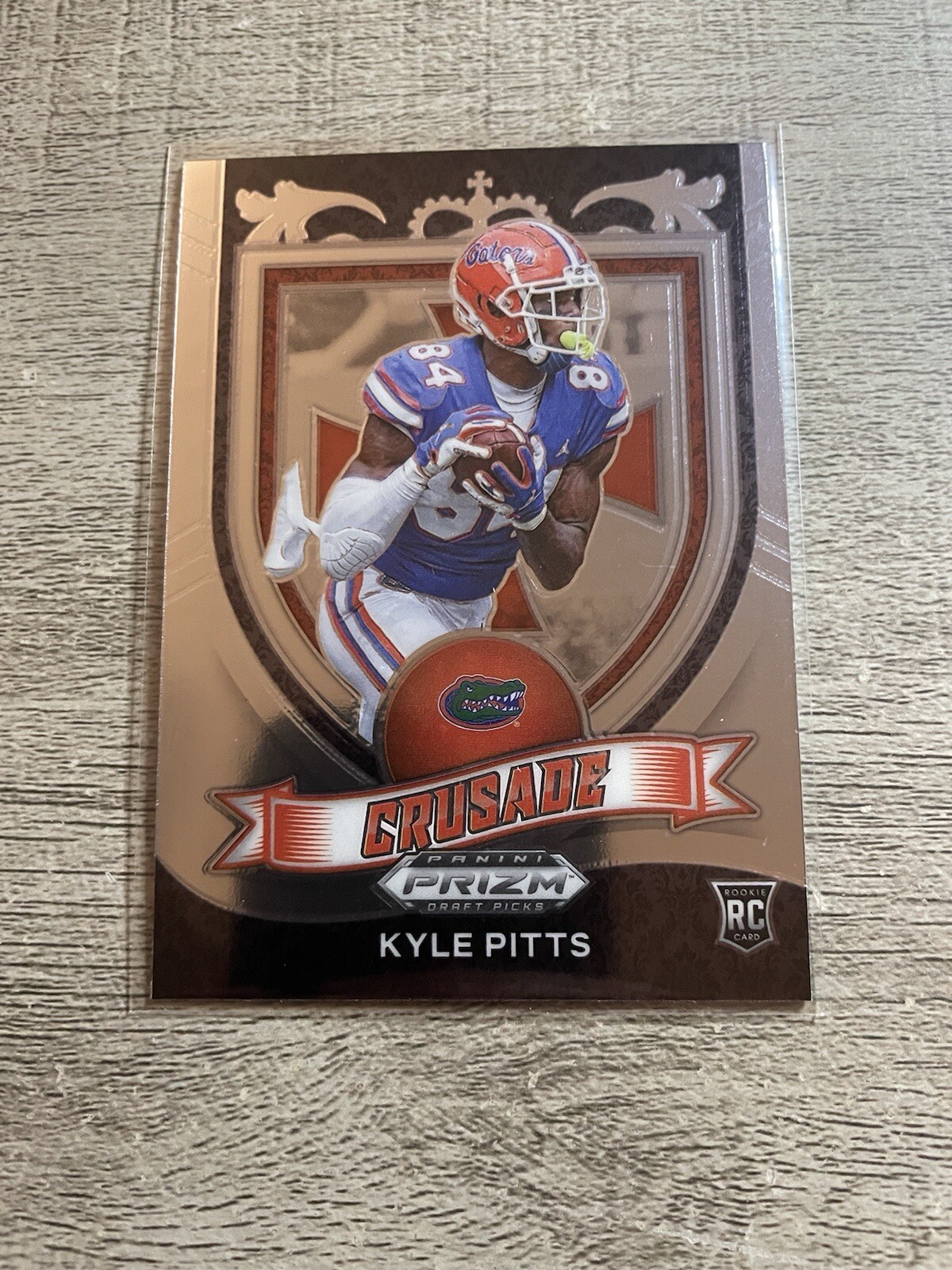 2021 Panini Prizm Draft Picks Kyle Pitts Crusade Rookie RC #167 Gators/Falcons