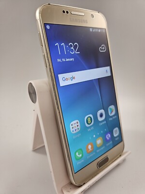 Samsung Galaxy S6 Gold entsperrt 32GB 5,1'' 16MP 3GB RAM Android Smartphone