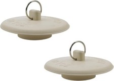 Bathub/Sink Fit-All White Rubber Stopper - 1-1/2" To 2" Ez-Flo 30109 303818