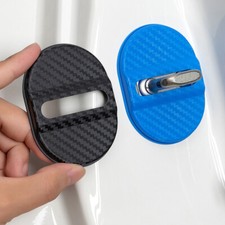 4× Car Door Lock Protective Cover Plastic Cushion Anti-Rust Sleeve Accessories