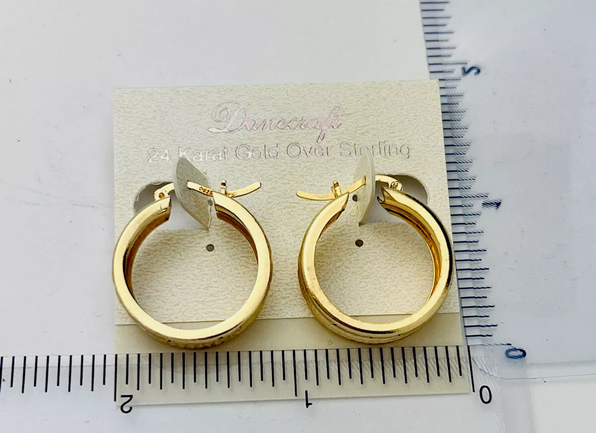 Hoop earrings ebay deals