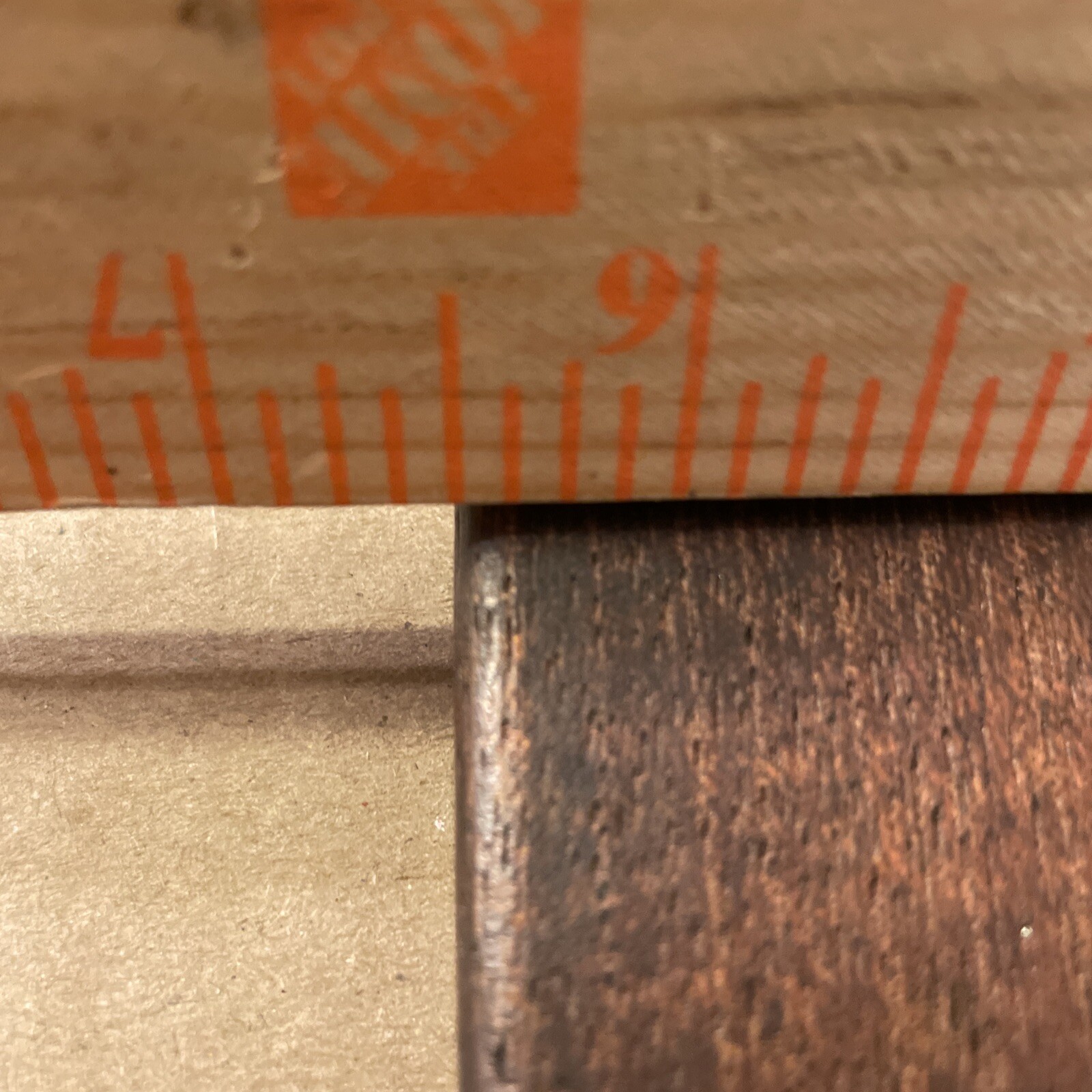 Antique Herschede Westminster Chime Tambour Clock Back Door Part