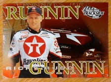 RICKY RUDD 2001 Runnin Gunnin Press Pass Trackside Nascar #RG 1/9 Foil Insert 