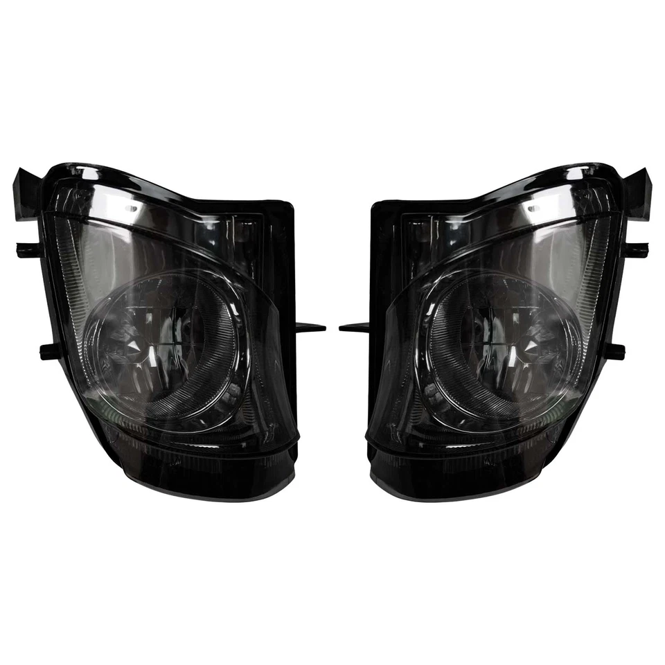 For 2006-2008 LEXUS IS IS250 IS350 Smoke Lens Fog Lights w/Bulbs & Bezel Cover - Image 2 of 4