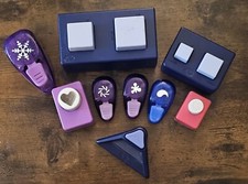 Creative Memories  EK Success Paper Scrapbook Punches 9 Stamps