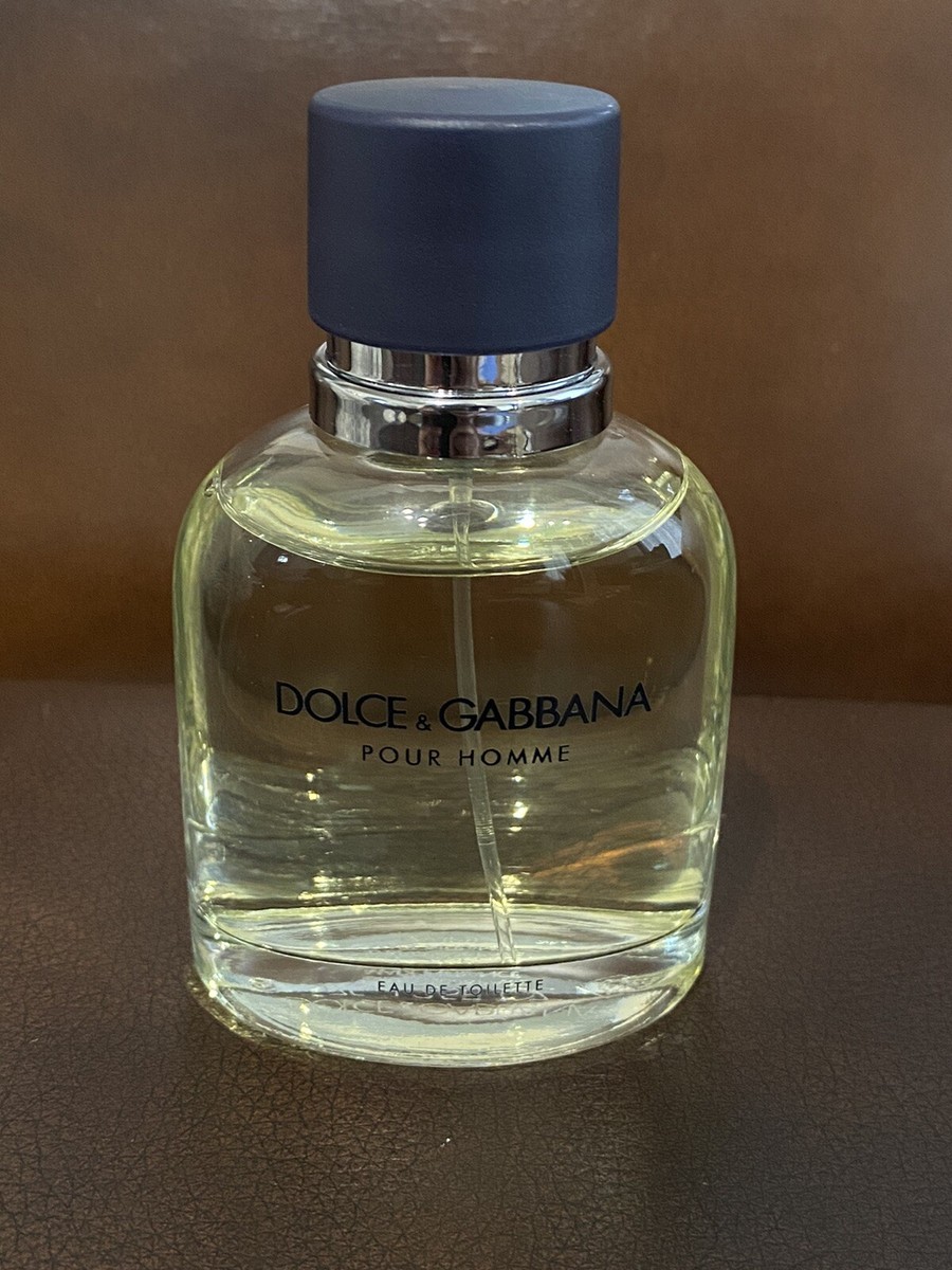 Dolce Gabbana Pour Homme Men's Eau De Toilette oz Used