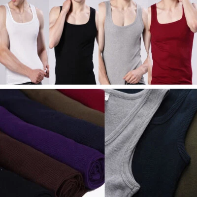 Schnell Trocknendes Ärmelloses Tanktop Für Herren Laufshirt Sporttop ▽ - Bild 1 von 4