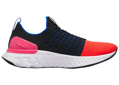 Wmns Nike React Phantom Run Flyknit 2 Running Shoes Black Pink Red DX2354-001 7