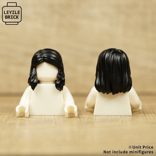Leyile Custom Female Hair 840-844 for Minifigures -Pick Color!- - Picture 2 of 6