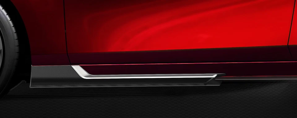 for mazda 3 2019 21 2022 hatchback aerokit front side rear skirts roof spoiler  - Image 4 of 4