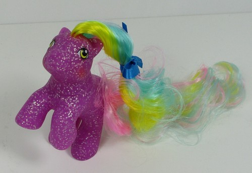 HQG1C G1 Style Sparkle Pony Custom Baby Lucky Star Curly Hair NEW Loose - Picture 5 of 6