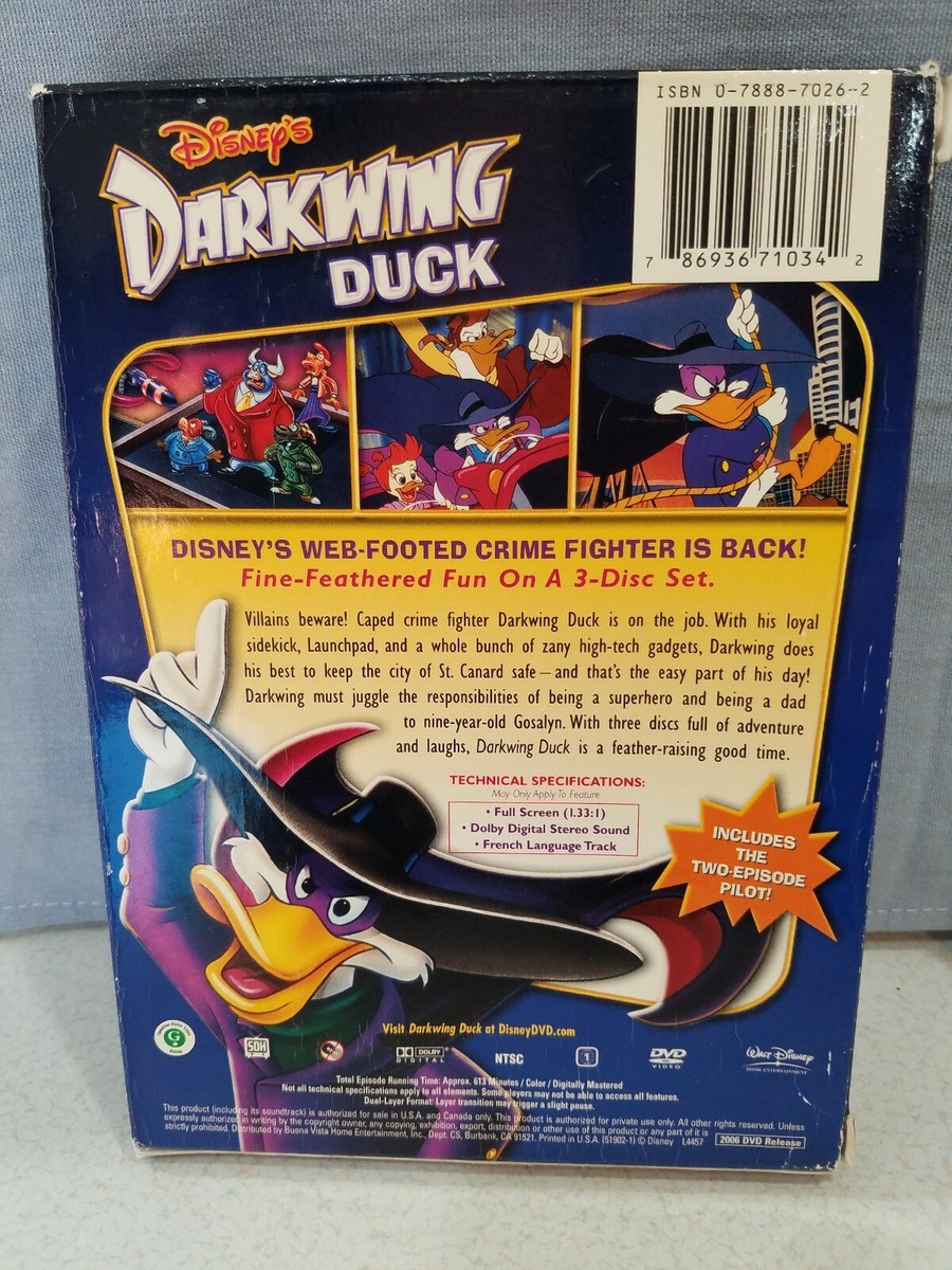 その他 Darkwing Duck 1 [DVD] Darkwing Duck - Vol. 1 (DVD, 2006, 3-Disc Set) 786936710342