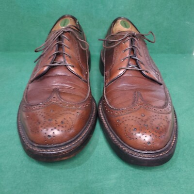 Florsheim Imperial MENS SHOES VTG OXFORD WINGTIP 9 D#93602 Kenmoor