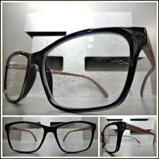 Men or Women Classy Elegant Modern Retro READING EYE GLASSES READERS Black Frame