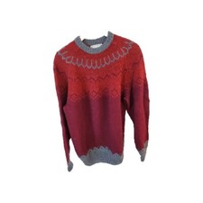 Vintage Nomadic Traders Sweater L Geometric Cosby 90s