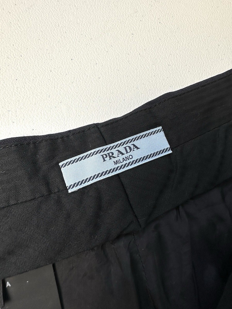 パンツ PRADA press flare trousers 42 パンツ PRADA press flare trousers 42 PRADA | Logo Flared Trousers