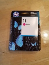Orginal HP Printer Ink  11 Magenta C4837A NIB Install Date 4/2017