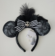 NWT Disney Parks Jack Skellington Nightmare Before Christmas Ears Headband