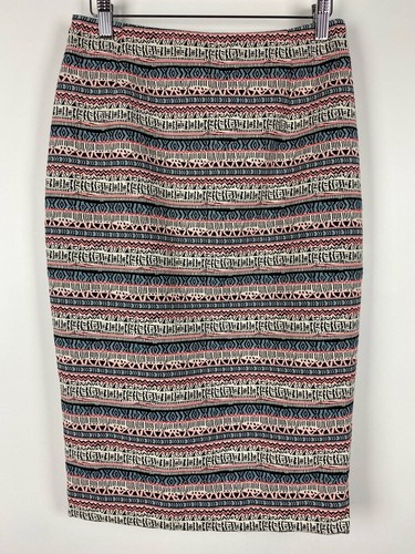 The Limited Pencil Skirt Womens Size 4 Black Ivory Lined Zip High Waist New - 第 1/5 張圖片