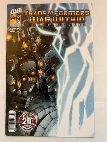 TRANSFORMERS War Within: The Dark Ages #6 (DW Comics, Vol 2, 2004)
