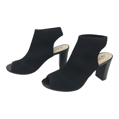 Shoe Peep Toe Booties Inch Heel LifeStride Alita Block Heel Open