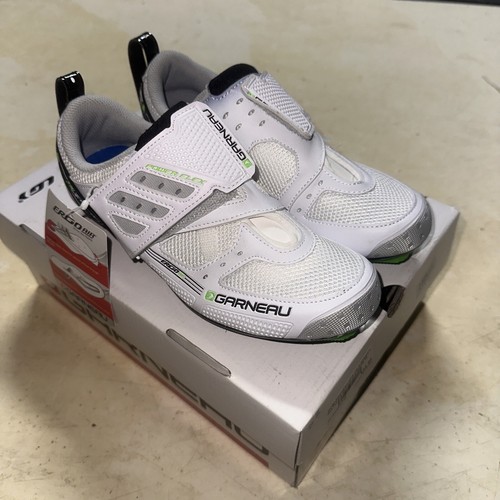 Zapatos de ciclismo Louis Garneau Tri X Speed II para mujer talla 6 EU36 blancos triatlón - Imagen 2 de 14