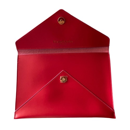 Elizabeth Arden Red Envelope Clutch Bag Cosmetics Bag Magnetic Close 10"x7" NEW - Picture 3 of 5