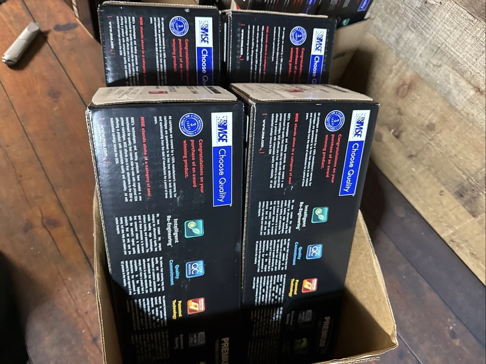 Cartucho de tóner Mse Premium HP CP2025 CC533A 304A rosa magenta lote de 4 Foto 2 de 4