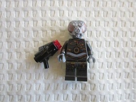 Lego minifigure Star wars 4-LOM and weapon from 75167 set