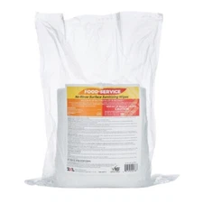2XL No Rinse Food Service Grade Sanitizing 8x6 Wipes 500/Count