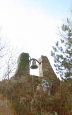 Photo 6x4 Lagavulin Bell Instead of being mounted on a spire the church b c2009