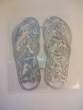 Summer Flip Flops Metal Die Cut Vacation Beach Card Making paper crafts B33