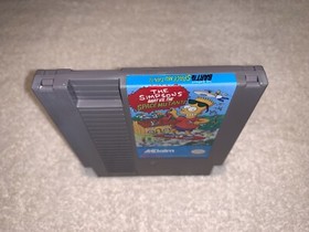 The Simpsons: Bart vs. Space Mutants (Nintendo NES) Authentic Game w/Manual Exc