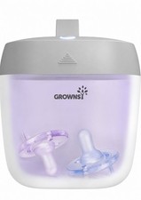 GROWNSY Pacifier Sanitizer Portable, UV Light Sanitizer 99.99 Cleaned In 59 Sec