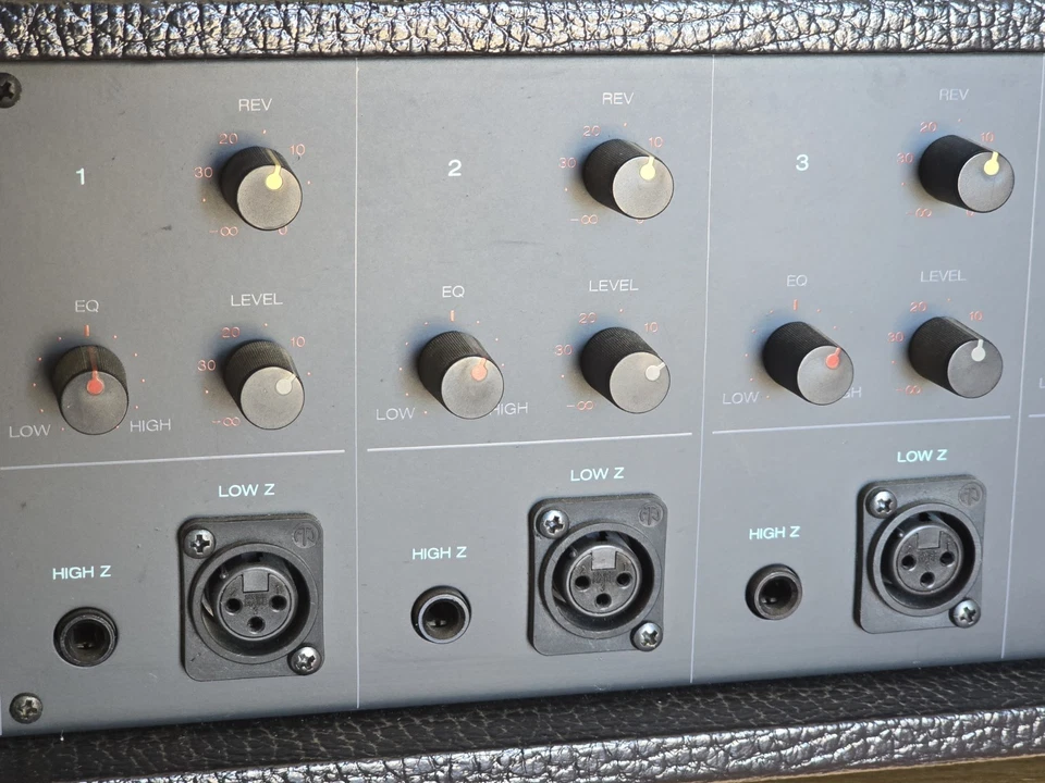 TOA Amplifier Model MX-101 4 Channel Power Mixer AMP Live Music Band Works Great - Image 3 of 4