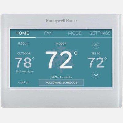 Honeywell Home RTH9600WF Smart Color Thermostat 3.5''H x 4.75''W x 1''D Multicolor