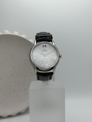 Charmex Of Switzerland Men s Watch, Leather B, Sapphire Crystal Swiss Movement