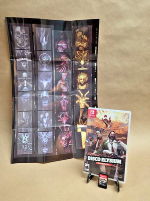 Disco Elysium The Final Cut Nintendo Switch Complete w/ Poster