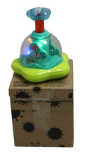 Bright Starts, Press & Glow Spinner, Musikspielzeug Kreisel mit blinkenden Licht