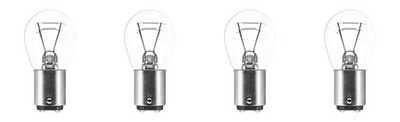 4x OSRAM ORIGINAL Glühbirne P21/5W BAY15d 24 V/21-5 W