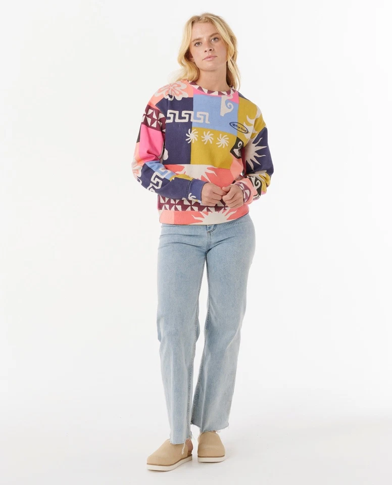 Rip Curl Keepsakes  Crew Pullover - XS - Neu - Bild 3 von 4