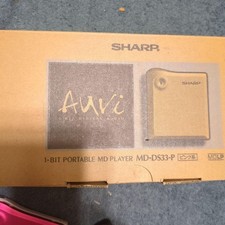 SHARP 1-BIT Portable MD Player MD-DS33-P Pink