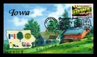 US COVER IOWA GREETINGS FROM AMERICA ALL OVER FIRST DAY ISSUE