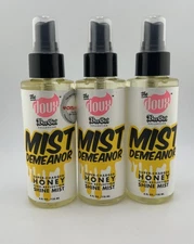 The Doux Bee Girl Mist Demeanor Honey Shine Mist, 4 Fl Oz, Lot of 3