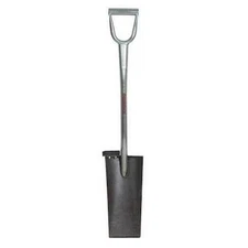 Garden Spade Shovel Steel D-Grip Heavy Duty 14 Ga Blade Digging Tool 42in