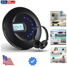 CD Player Portable, Rechargeable Portable CD Player for Car and Travel, Small...